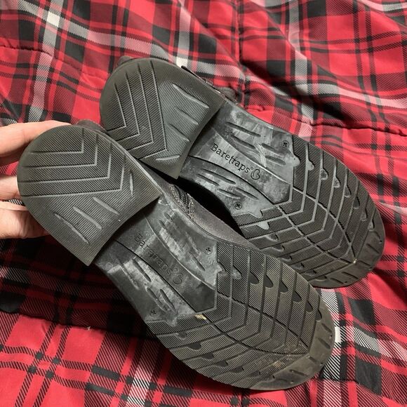 Baretraps Ankle Boots Buckle Crosby 8.5M Western Boho Comfort Gray Black - Picture 6 of 7